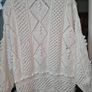 Vintage Golden Spiderweb Handknit Jumper, AV Image 8