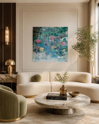 Large Original Abstract Painting Original Art Contemporary Art Modern Irish abstract art Framed