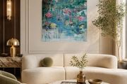 Large Original Abstract Painting Original Art Contemporary Art Modern Irish abstract art Framed