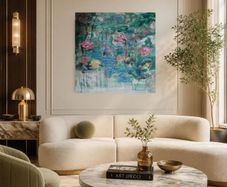 Large Original Abstract Painting Original Art Contemporary Art Modern Irish abstract art Framed