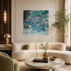 Large Original Abstract Painting Original Art Contemporary Art Modern Irish abstract art Framed