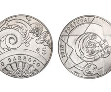 Portugal 5 Euro Commemorative Coin 2018 - The Baroque. Uncirculated.