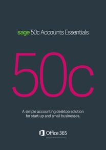 Sage 50cloud Accounts Essentials - Subscription. Free Tracked Postage!