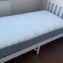 Single Bed Fram and Mattress Image 2