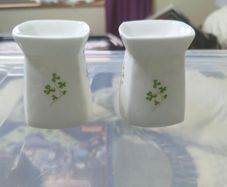 Vintage Royal Tara bone china candlesticks