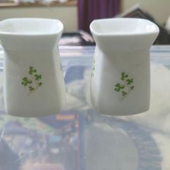 Vintage Royal Tara bone china candlesticks