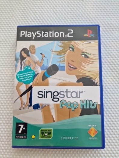 Singstar Pop Hits PlayStation2 Ps2 Games Original
