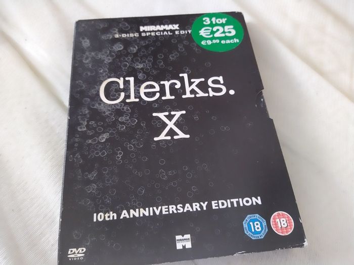 Clerks X 3Disc Dvd Boxset