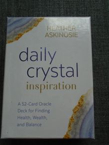 Crystal Inspiration Oracle cards, New, Oracle cards, Crystals