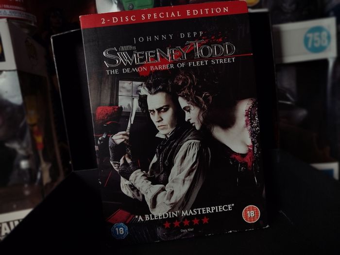 Sweeney Todd: The Demon Barber of Fleet ! 2 Disc Special Edition ! DVD with Slipcase ! 2008 !