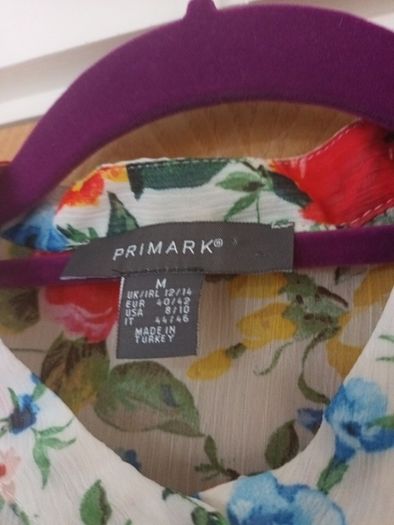 Primark  Dress & Underslip.  S.M -12