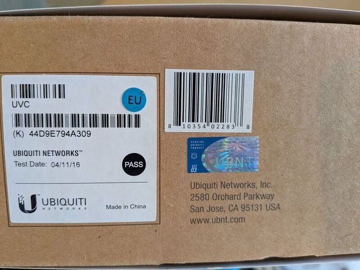 Ubiquiti UVC Camera and NVR