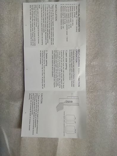 Indoor Sensor Light with Doorbell Function
