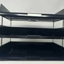 Side entry (Landscape) Paper tray/ File tray in Black. Image 6