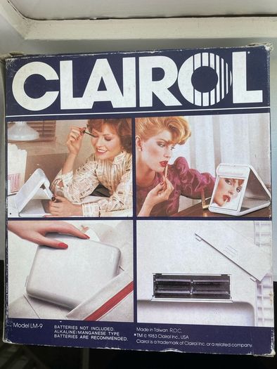 Vintage Clairol Ladies Mirror