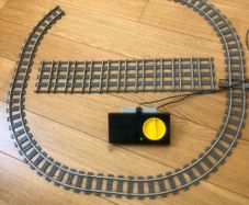 Lego Rail Track & Vintage 9V Speed Regulator Bundle - Works Perfectly