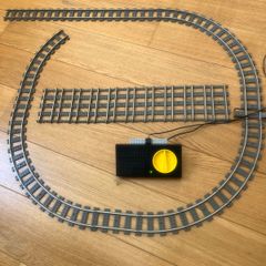 Lego Rail Track & Vintage 9V Speed Regulator Bundle - Works Perfectly