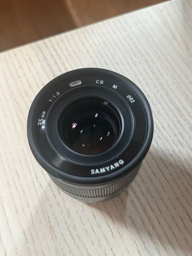 Samyang 35mm f/1.2 ED AS UMC CS Lens Canon EF-M Mount Canon Mirrorless Camera