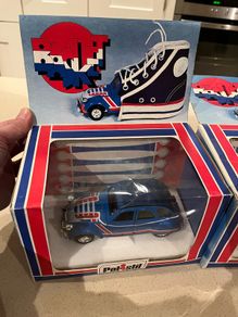 Citroen 2CV Basket Scale 1/25 Polistil Extremely Rare
