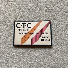 CTC Ties Showcard (Dublin)