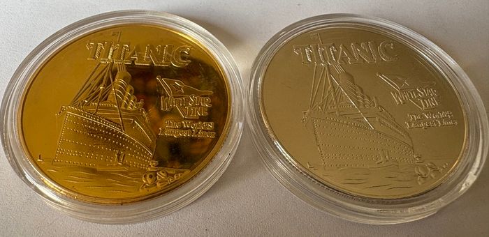 Titanic commemorative coins