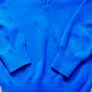 Plain Blue Jumper. Age 7-8 Image 3