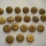 23 buttons irish volteers oglaigh na hereen irish army Image 9
