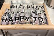 Happy 70th birthday (3 Banners)