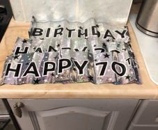Happy 70th birthday (3 Banners)
