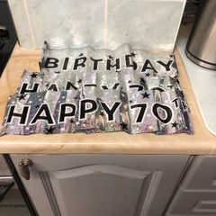Happy 70th birthday (3 Banners)