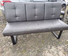 bench and 4 chairs