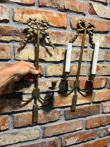 vintage candle holders