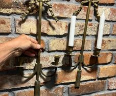 vintage candle holders