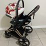 Cybex Platinum Priam Buggy Spring Blossom Travel System Image 4