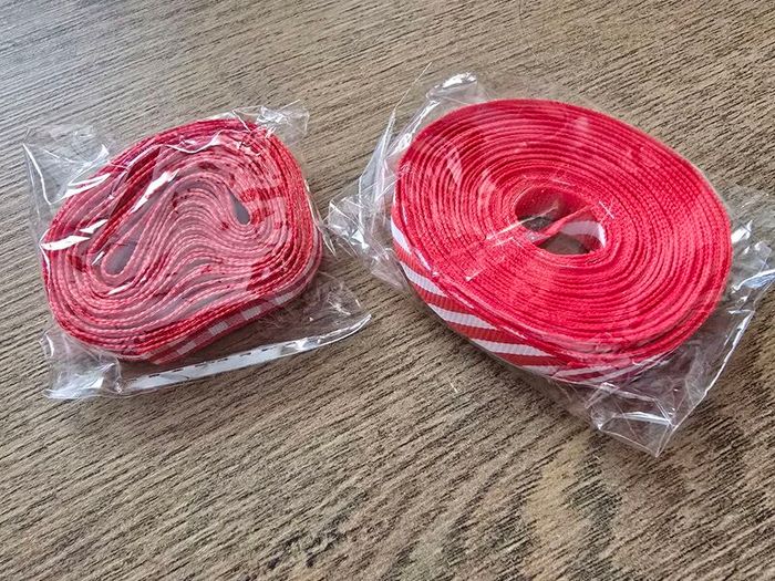 Christmas ribbon and twine
