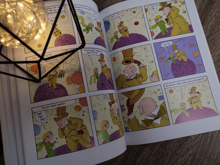 The Little Prince ! An Graphic Novel Adapted From The Classic Book By Antoine De-Saint-Exupery ! 2012 ! from Walker Books !