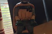 Call of Duty Ghost Warzone Holds and charges PlayStation and Cable Guy - Phone and Controller Hol