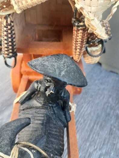 Lovely Handcrafted CARABO Cart