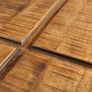 Coffee Table Brown Square Solid Mango Wood Image 2
