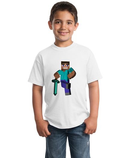 Minecraft Children T-shirt tee top shirt