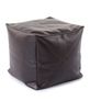 Footrest/Footstool/Puffe/Ottoman/Point Bean Bag Chair Cover Only, Medium Size, Brown (unfilled) Image 4