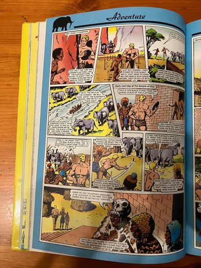Comic: 'The Golden Years Of Adventure Stories'