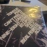 Chalk Crystalpunk dinked edition limited edition with signed polaroid splatter vinyl Image 3