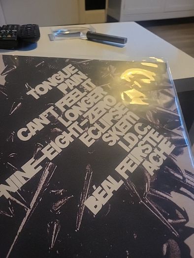 Chalk Crystalpunk dinked edition limited edition with signed polaroid splatter vinyl