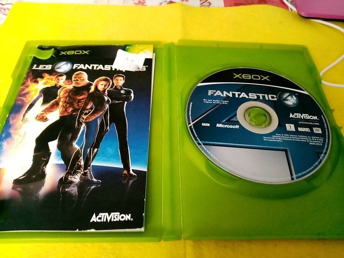 Fantastic 4 Xbox Original Games Game