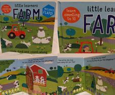 Little Learners Farm, Lift The Flaps Hardback Book