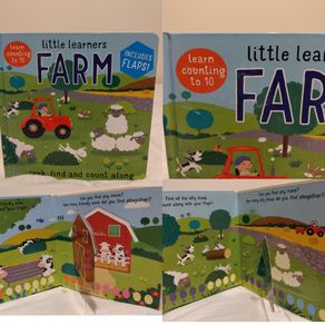 Little Learners Farm, Lift The Flaps Hardback Book