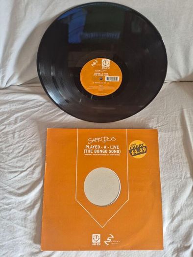 Safari duo,played alive (the bongo song) 12" vinyl