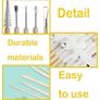 21 Pcs Clay Tools Sculpting Set Suitable for Air Dry Modeling Potter Beginners and DIY Pottery, Clay Sculpting Tools Ceramics for Sculpey Sculpting and Crafting and Carving, Shaping, Embossing Image 3