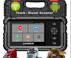 launch diagnostic129HD  heavy duty 12v/24v truck vans COACHES TRACTORS DUMPERS ETC